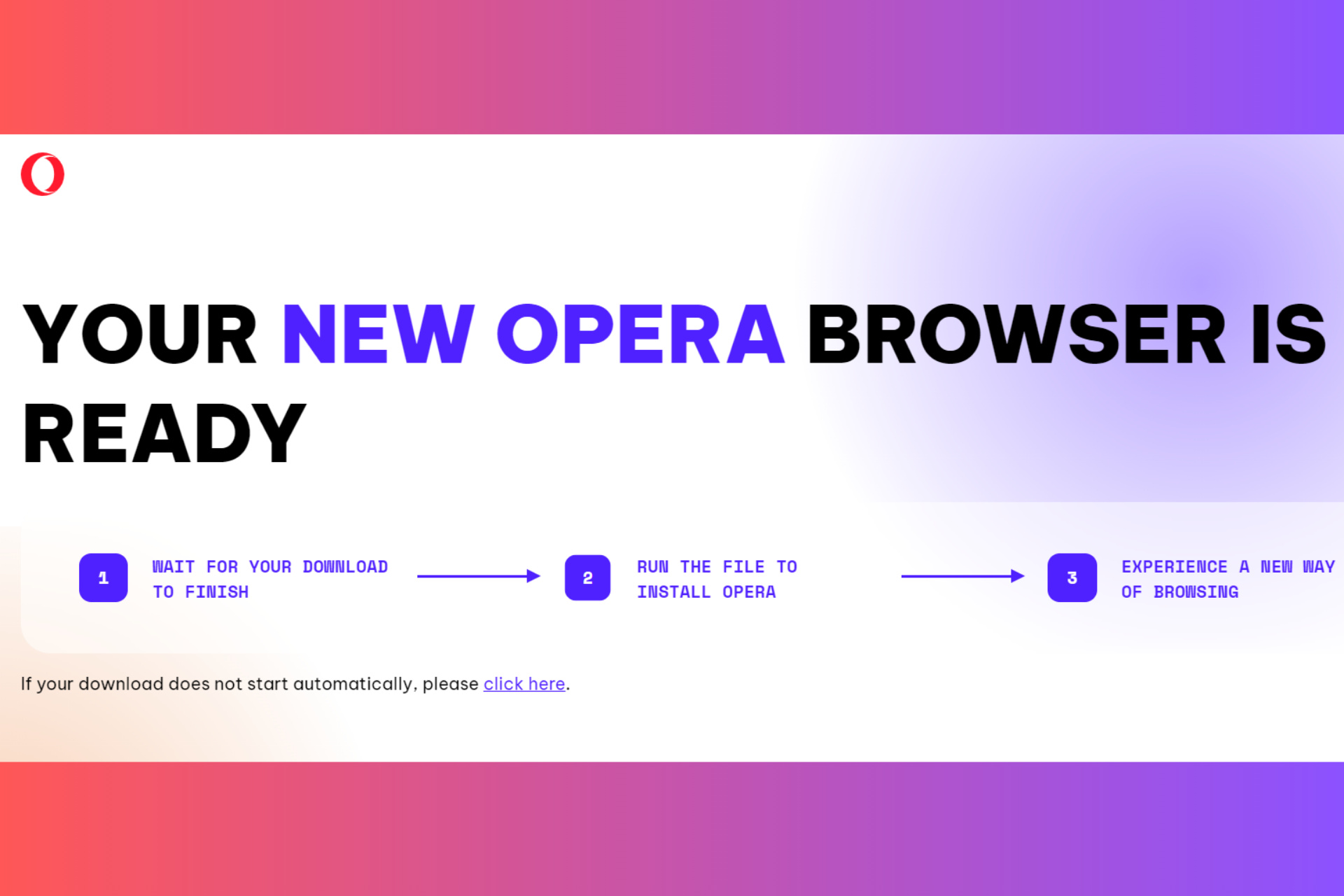 How to download Opera Mini offline installer