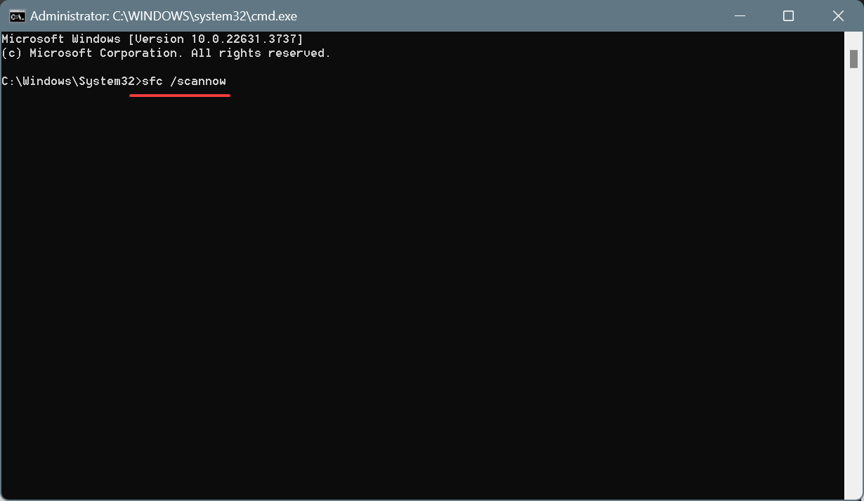 sfc scan to fix services.msc the parameter is incorrect