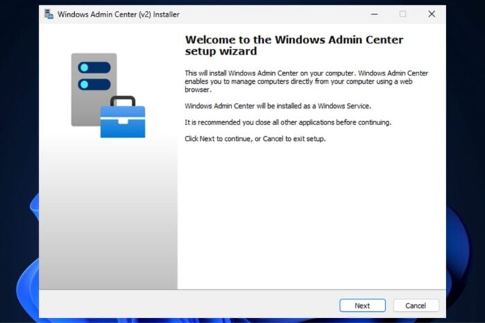 Windows Admin Center v2
