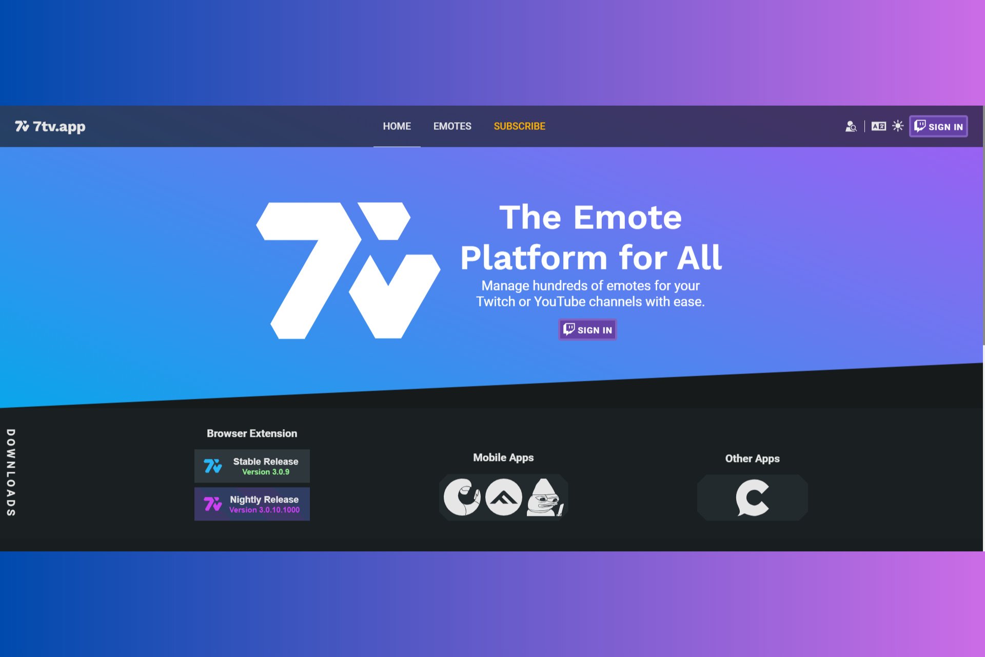 How to install the 7TV Extension in Firefox