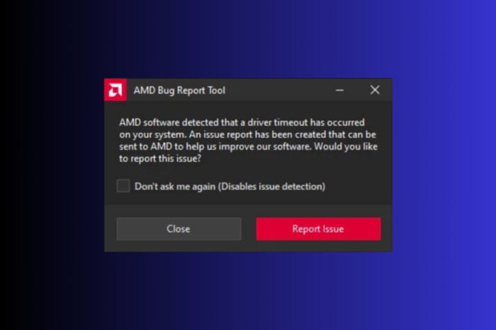 How to fix AMD driver timeout