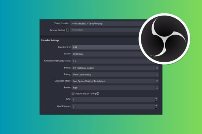 Set the right OBS Keyframe Interval for your content