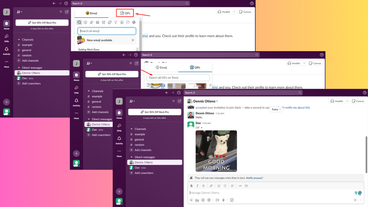 How to Send a GIF in Slack
