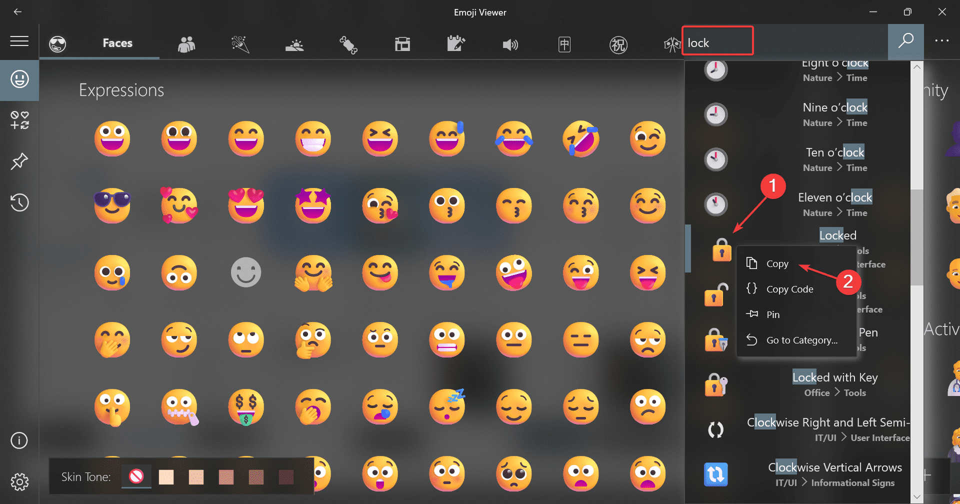 emoji viewer