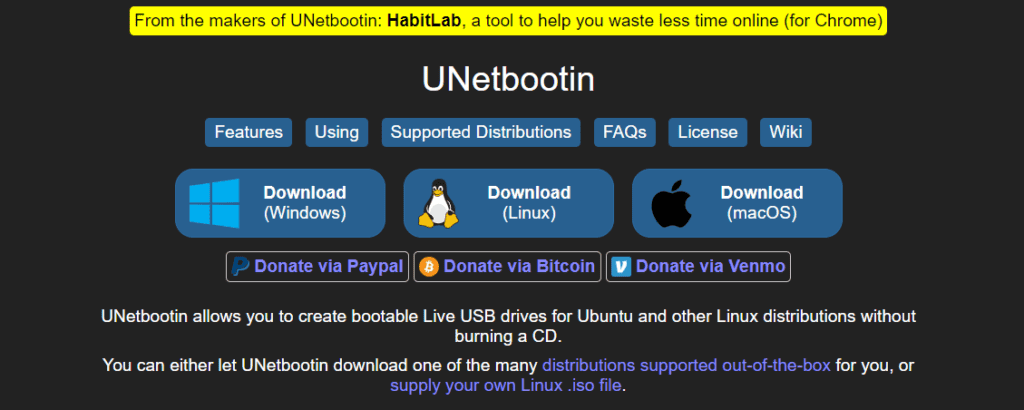 UNetbootin 