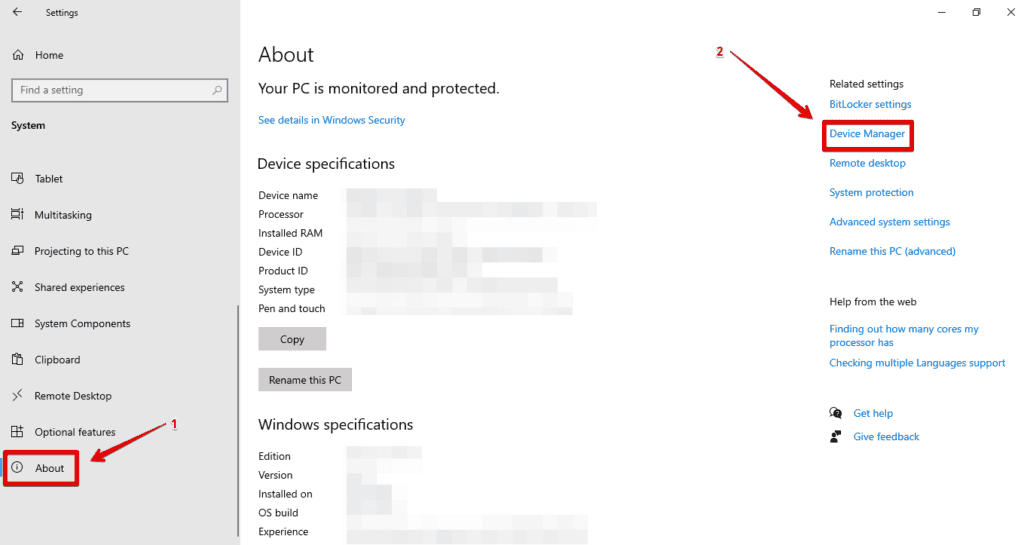 Access device manager