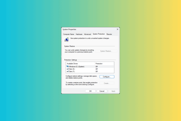 5 Simple Ways to Fix System Restore Greyed Out Issue