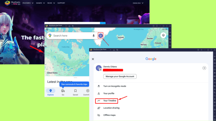 Access Your Google Maps Timeline on PC