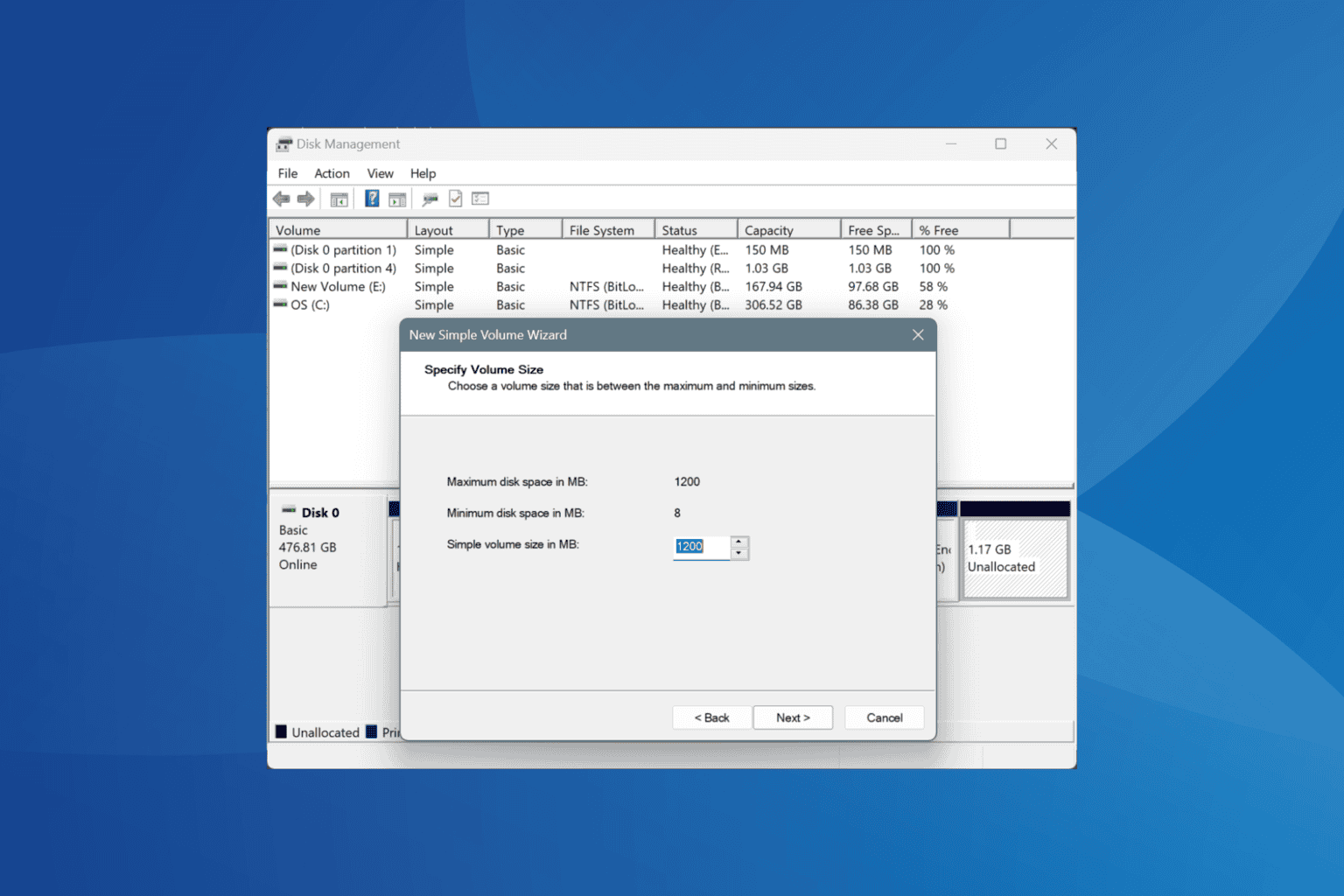 Allocate Unallocated Disk Space on Windows [3 Ways]