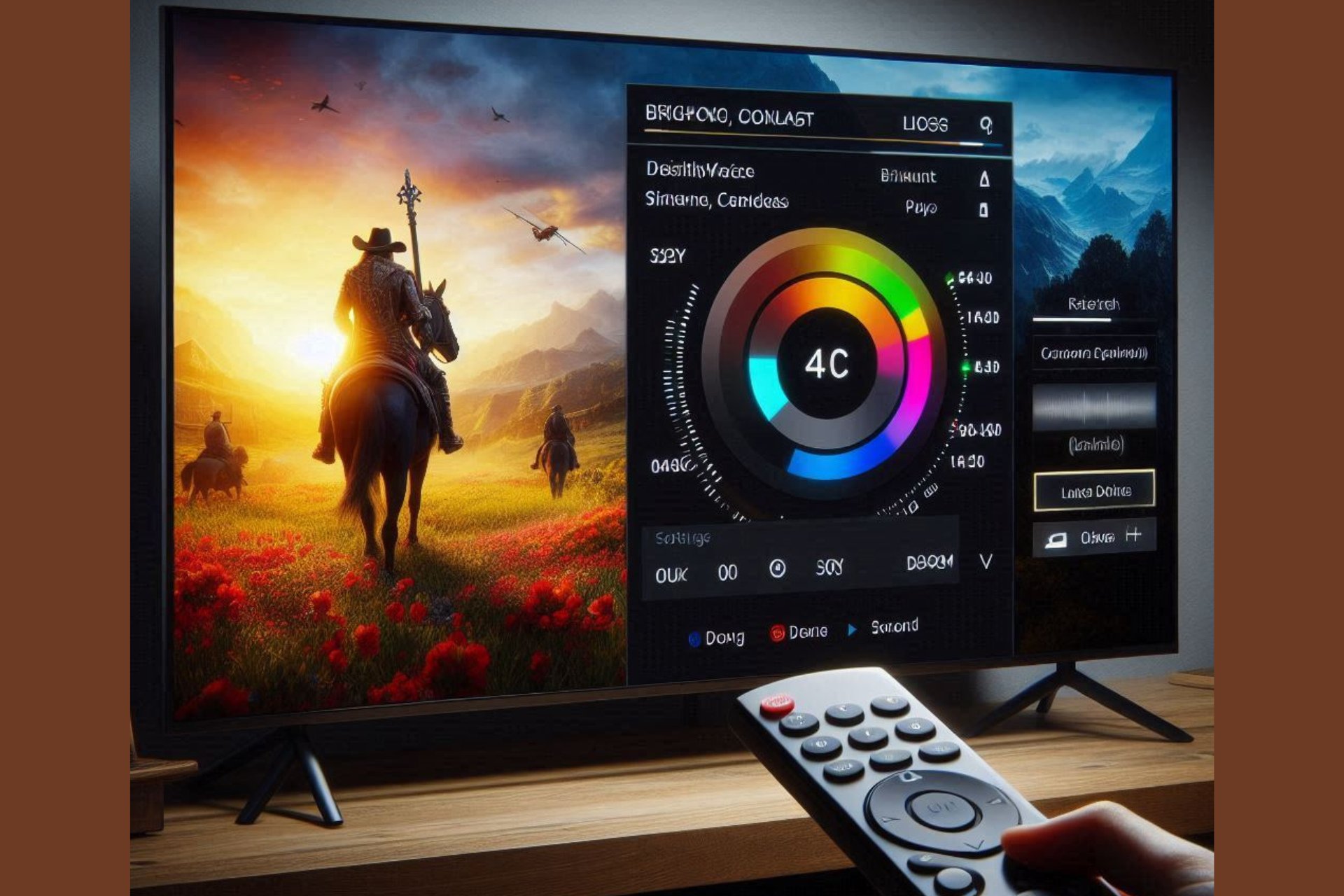 What are the best picture settings for 4k tv
