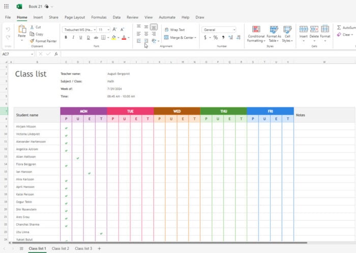 How To Make an Attendance Sheet in Excel - Novice-friendly Guide