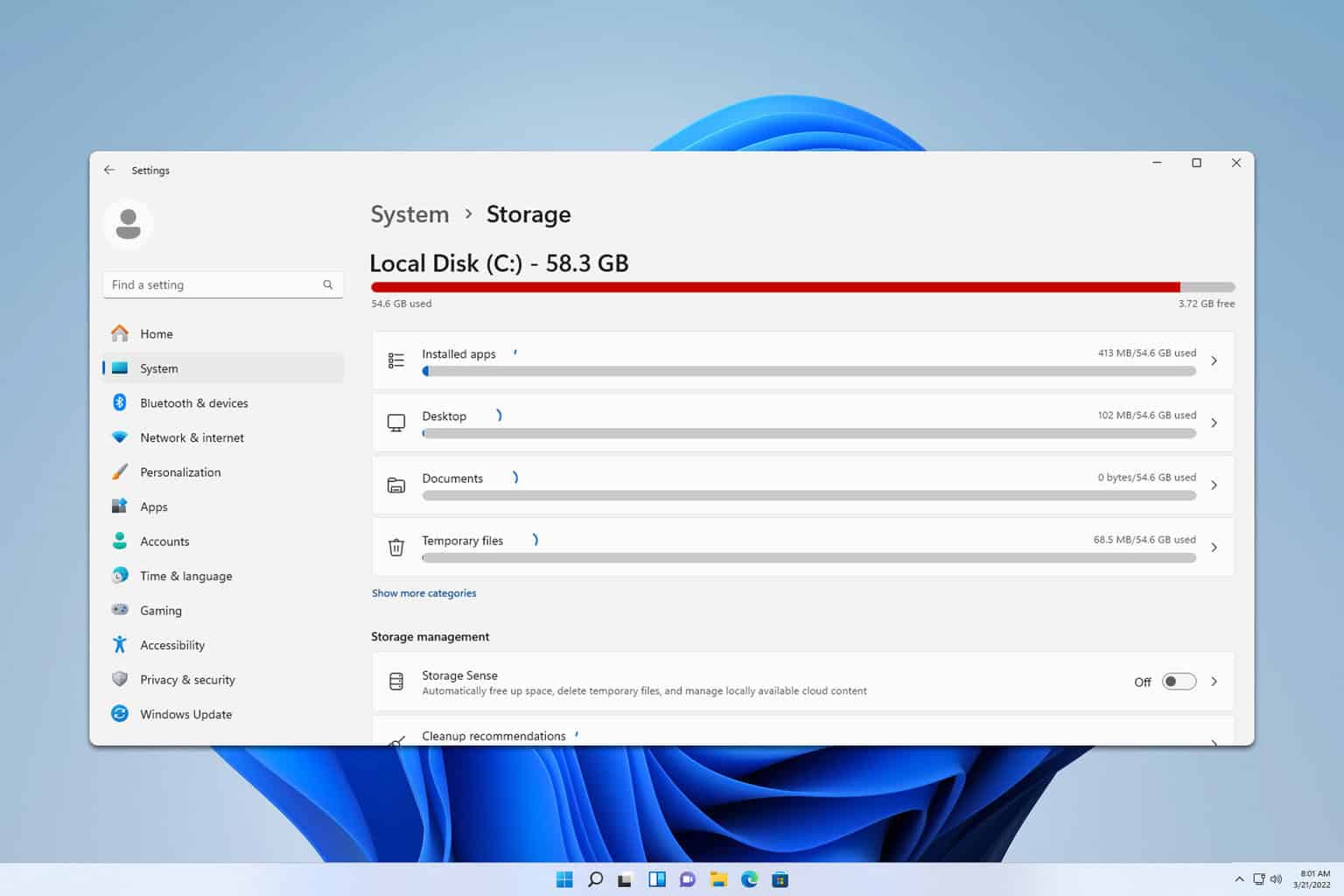 how to clean c drive in windows 11 without formatting