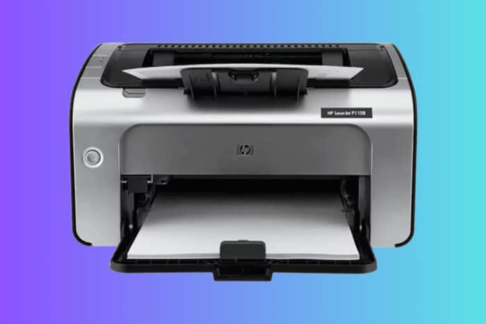 How to install the HP LaserJet p1108 driver