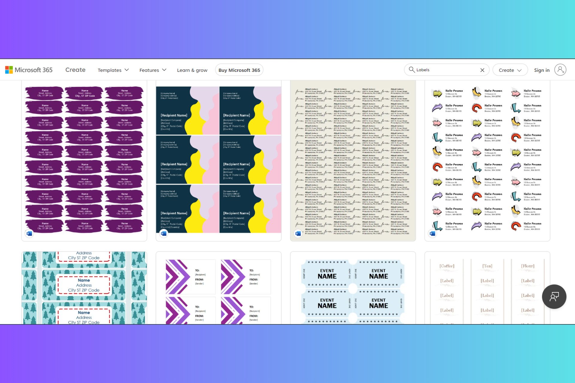 All you need to know about microsoft word label templates