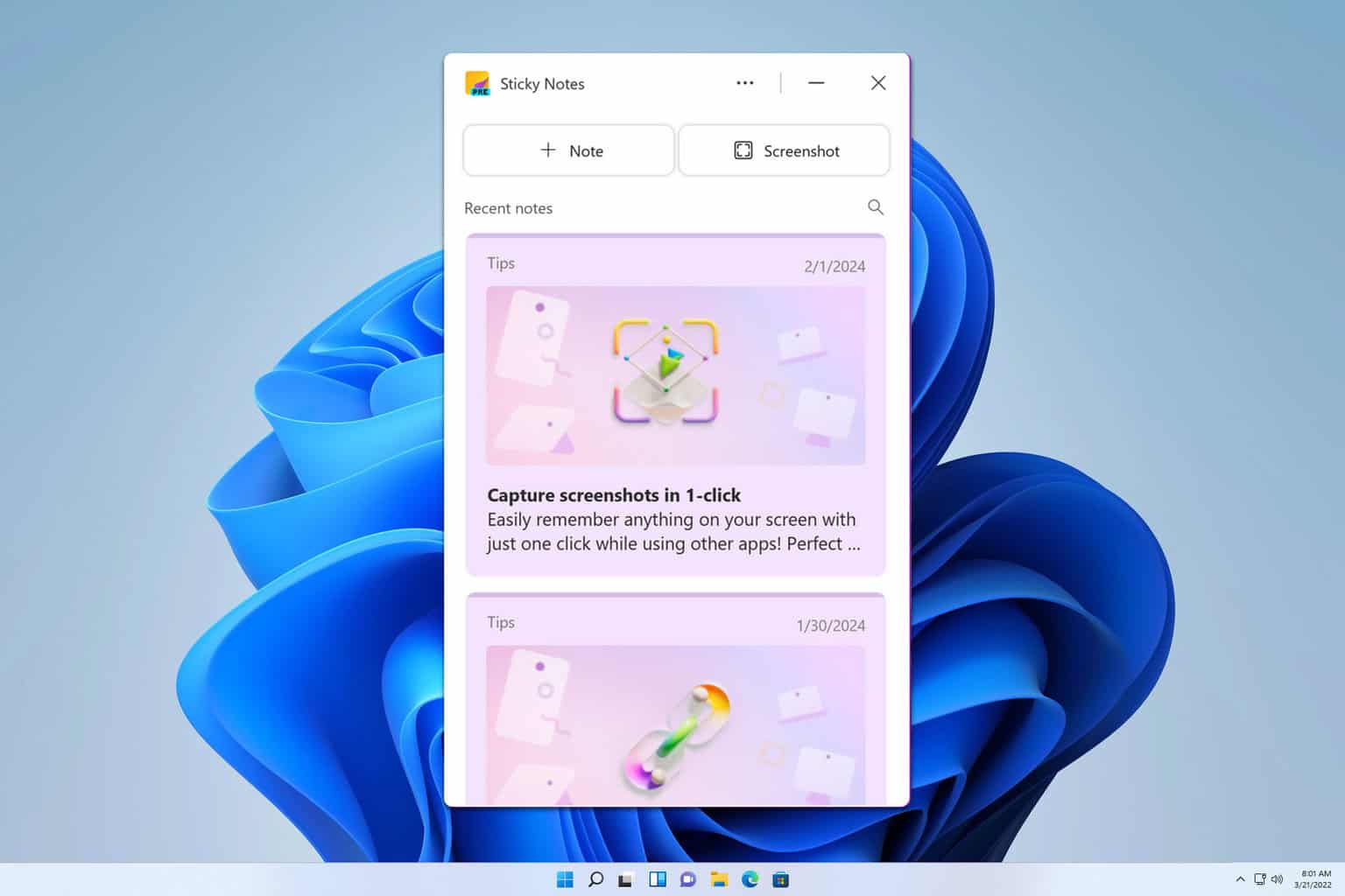 remove Sticky Notes preview on Windows 11