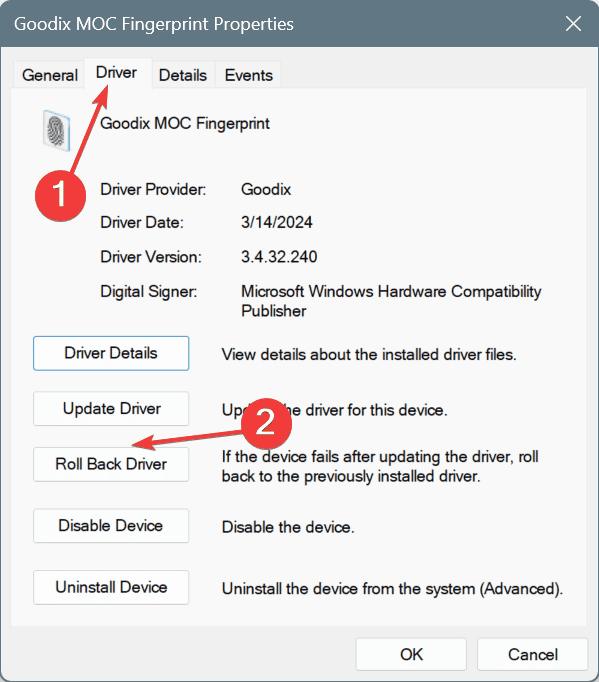 roll back driver to fix INTERRUPT_UNWIND_ATTEMPTED