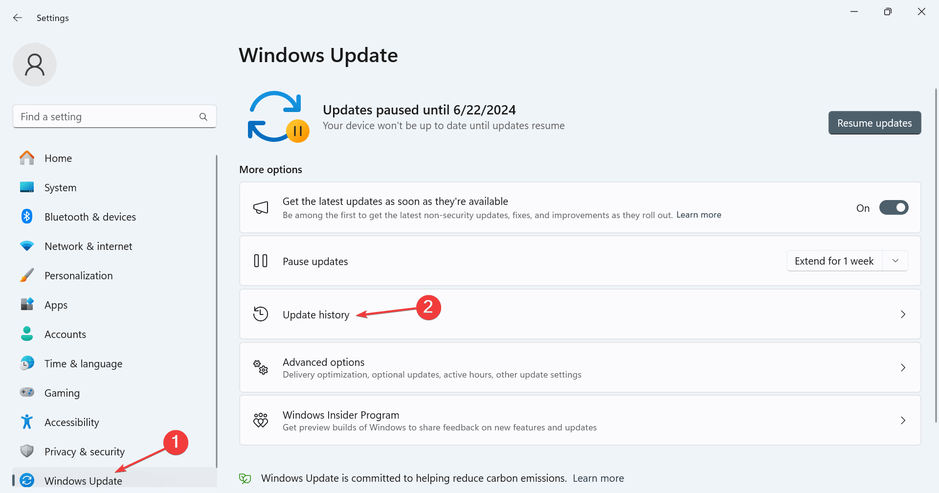 windows update