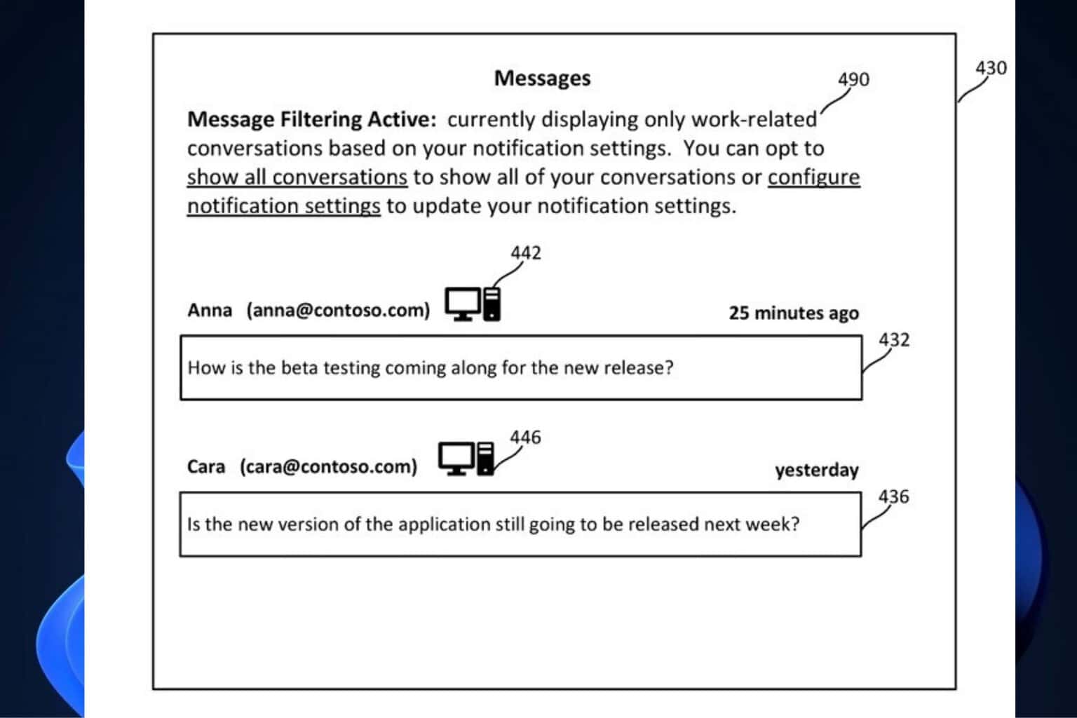 microsoft notifications