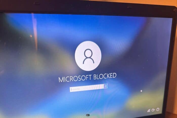 MICROSOFT BLOCKED