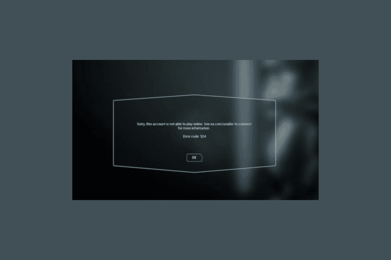 How to Fix Error Code 524 on EA