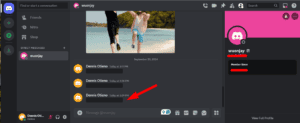 how to hide part of a message in discord