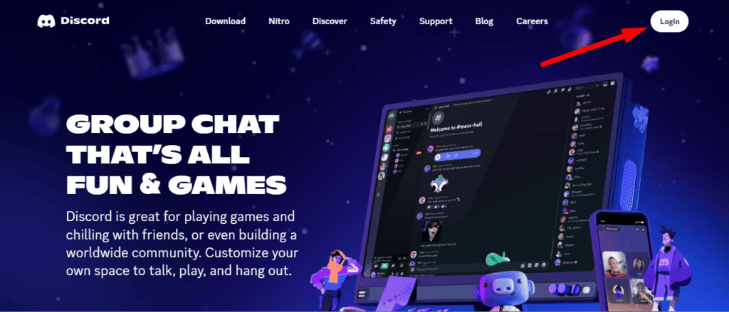 Discord website