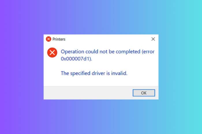 How to fix ERROR_BAD_DRIVER