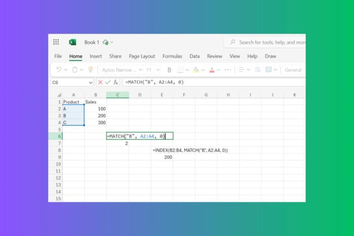 How to Use Excel INDEX and MATCH Functions in Formulas