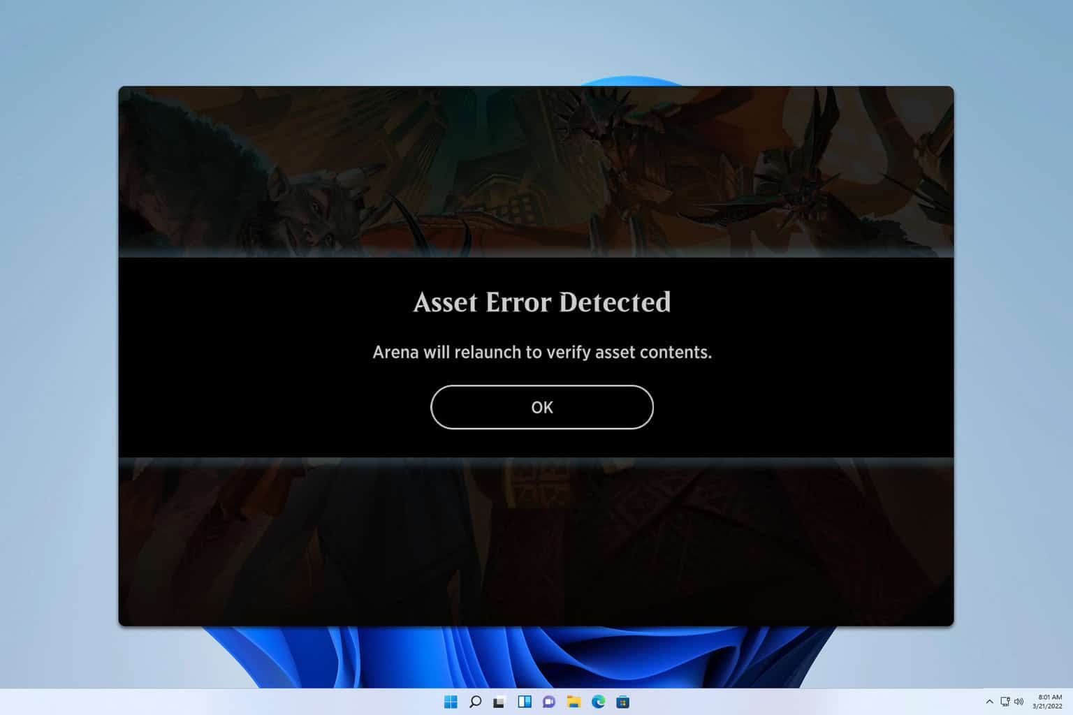 Asset Error Detected in MTG Arena: 4 Ways to Fix it