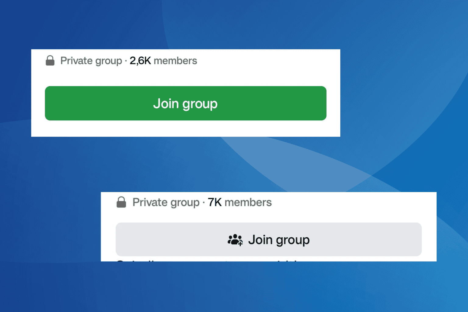 fix facebook join group button missing