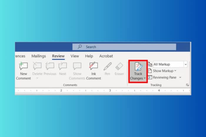 How to track changes in Microsoft Word