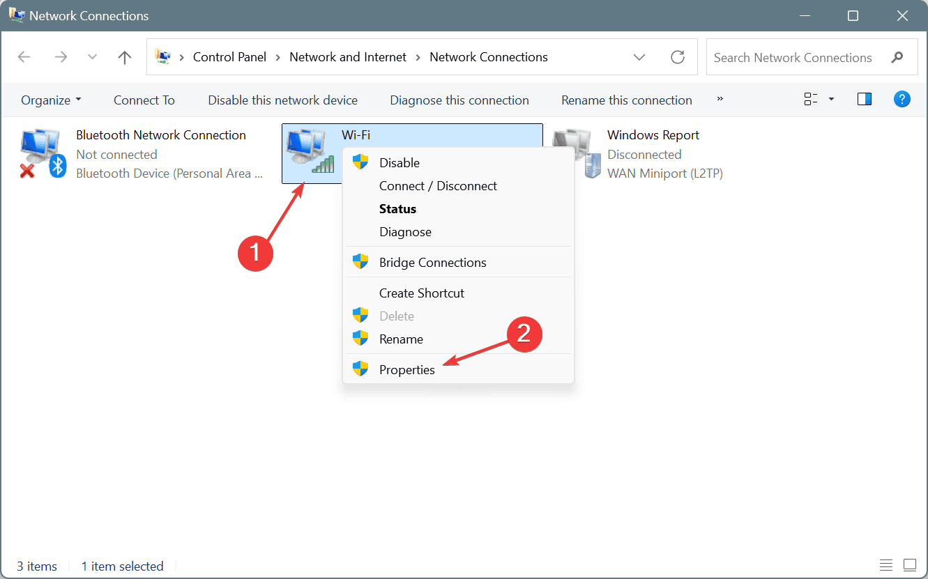 adapter properties