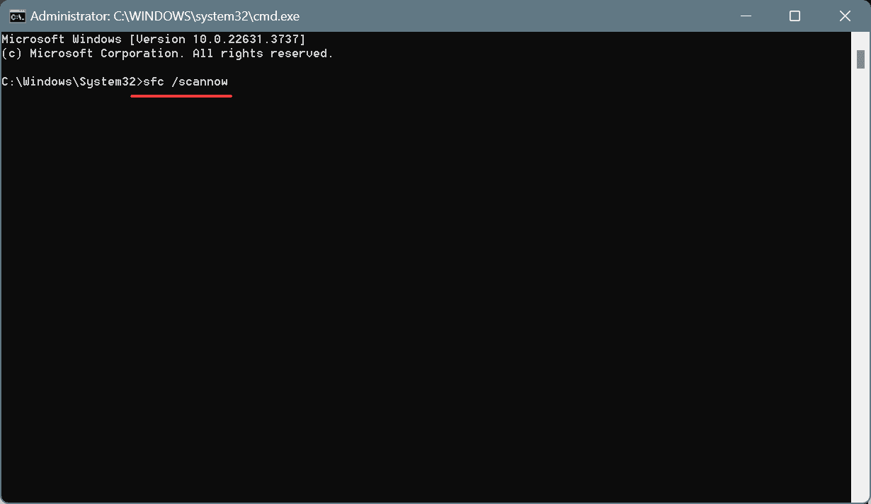 sfc scan to fix INVALID_REGION_OR_SEGMENT