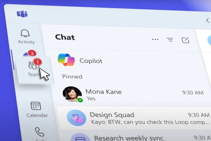 Microsoft Teams chat channels