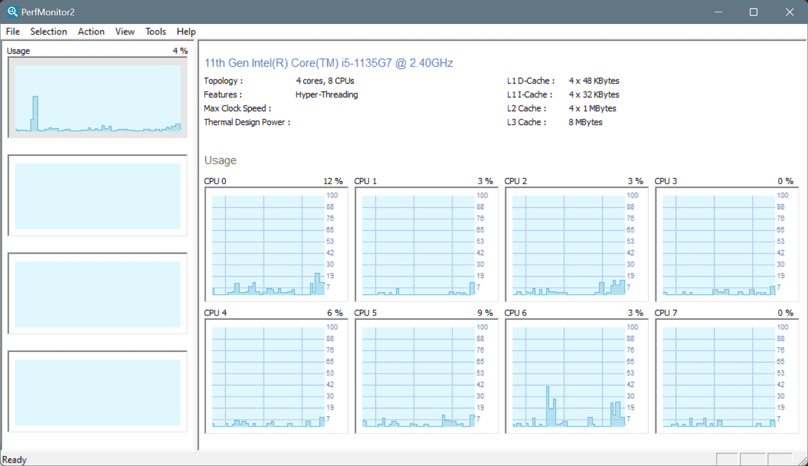 running perfmonitor after download windows 10