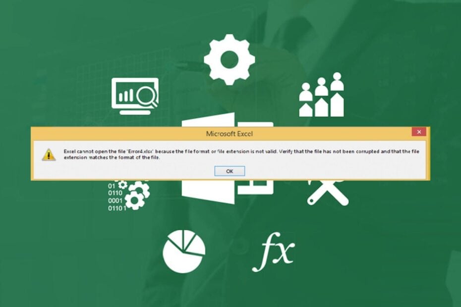 Excel Error Extension Not Valid 5 Ways To Fix It Excel error extension not valid 5 ways to fix it