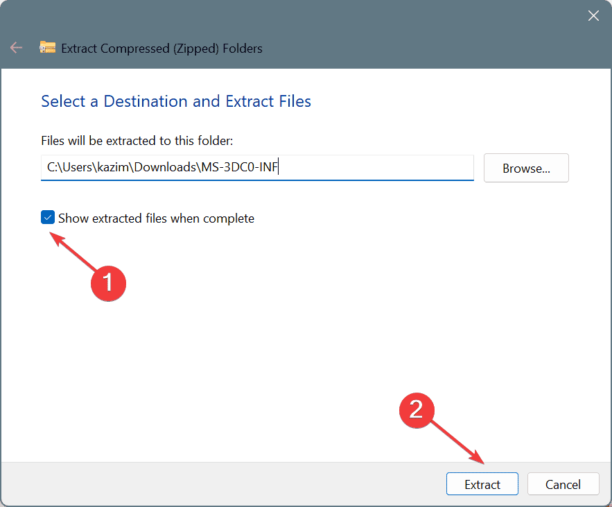 msi driver files