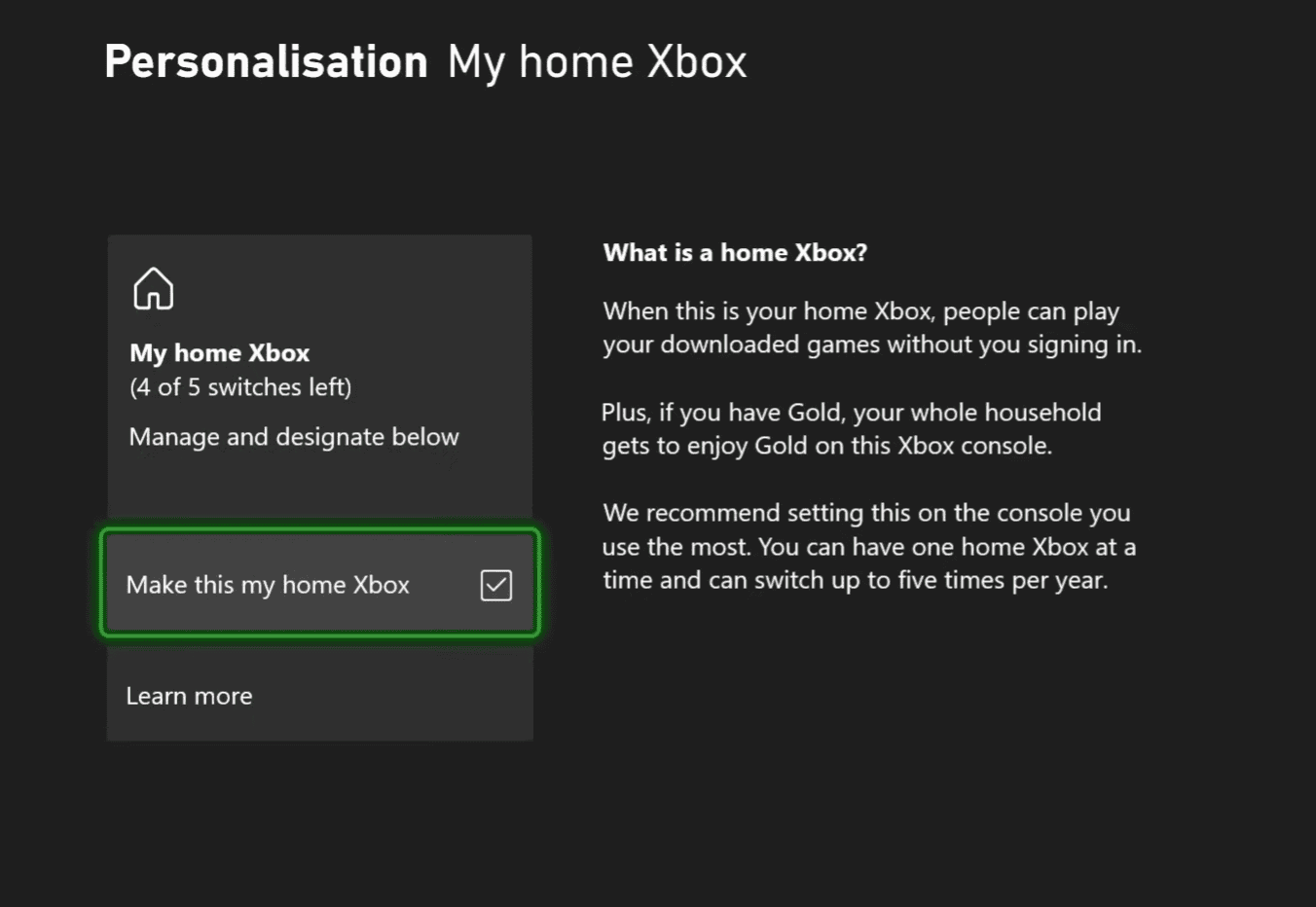 make this my home Xbox to fix discord xbox not working