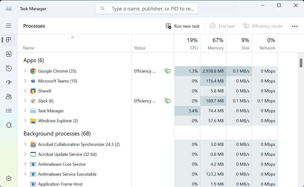 microsoft teams resource consumption