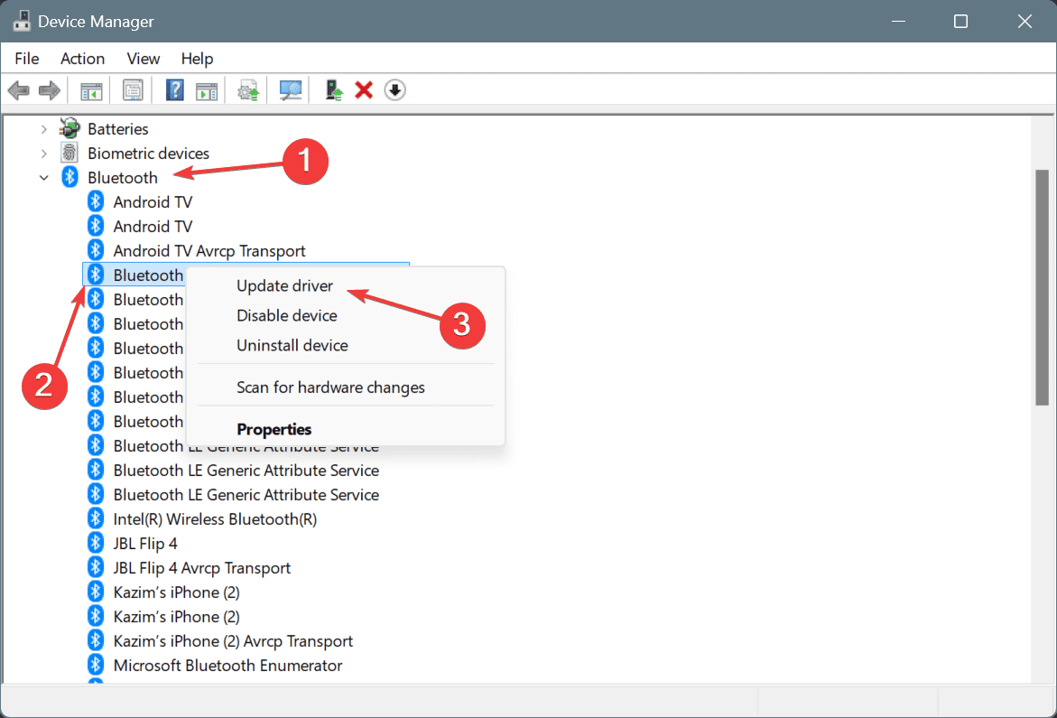 update msi bluetooth driver