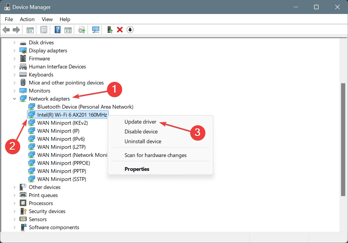 latest network driver to fix error code 1006 throne and liberty