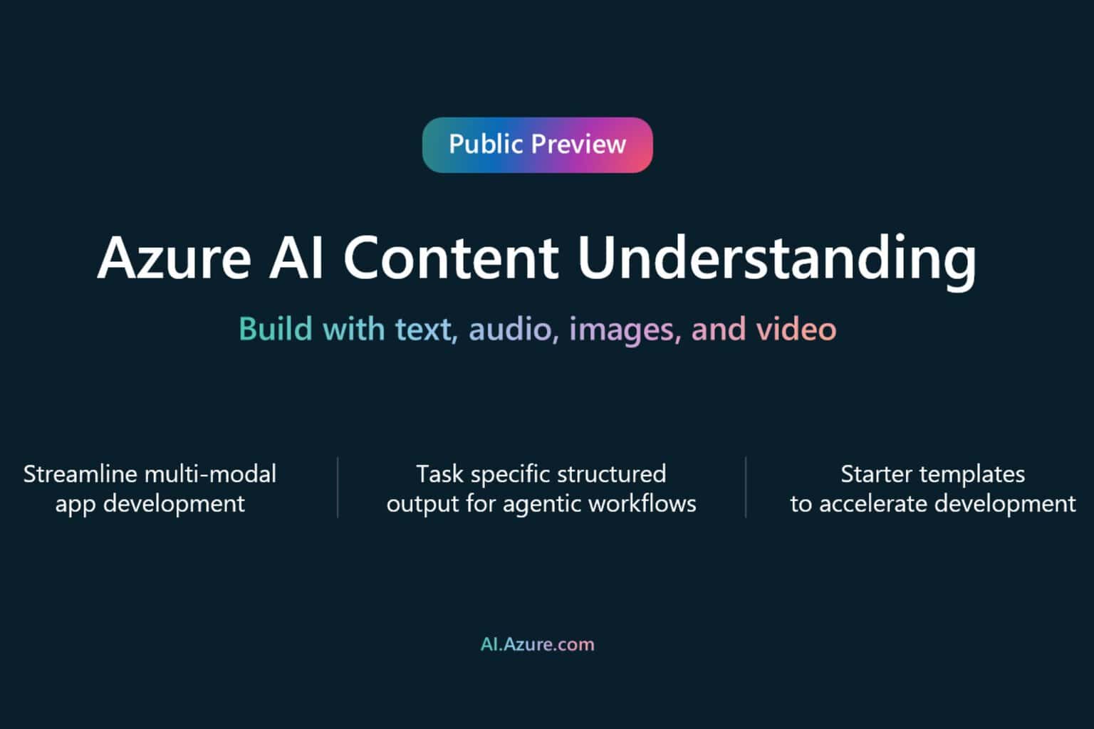 Azure AI Content Understanding