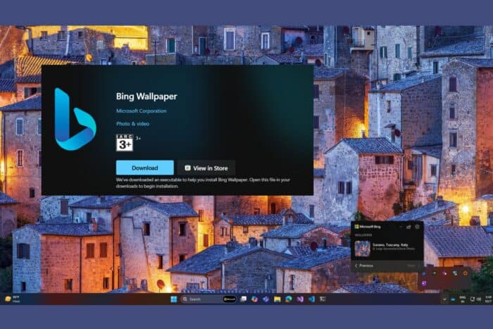 Bing Wallpaper is now available in Microsoft Store