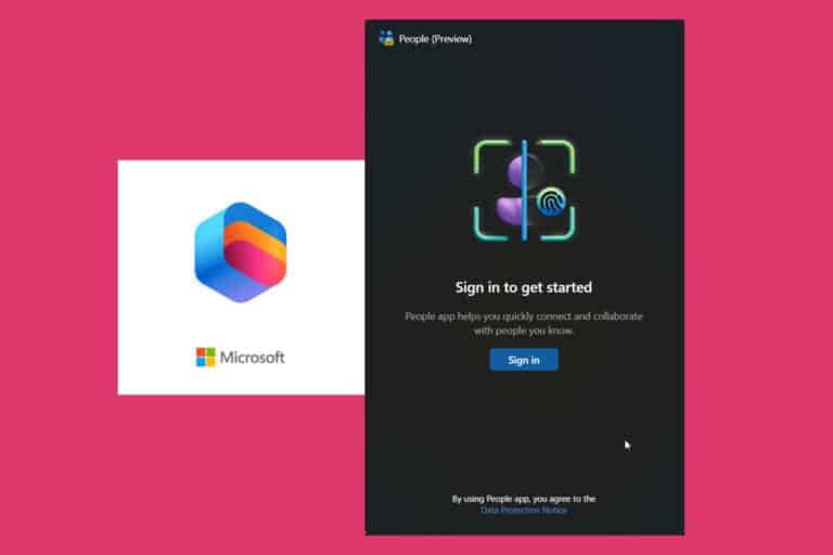 The new Microsoft People app for Windows 11 was leaked online