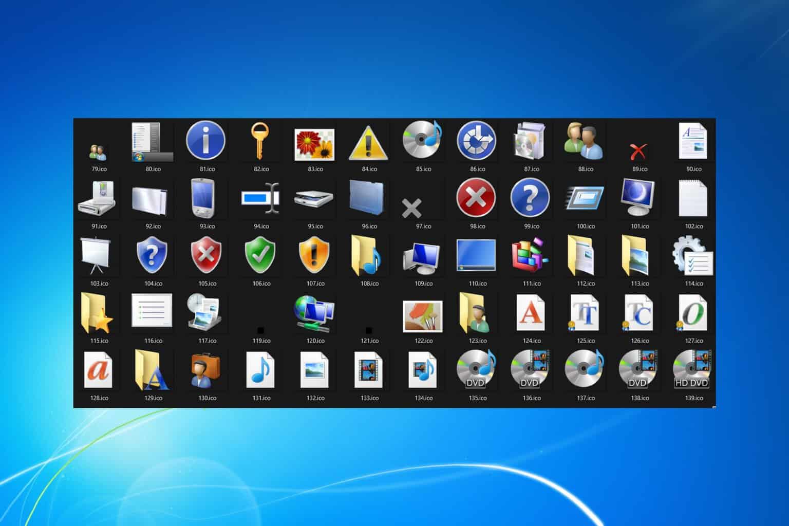 How to install Windows 7 Icons on Windows 11