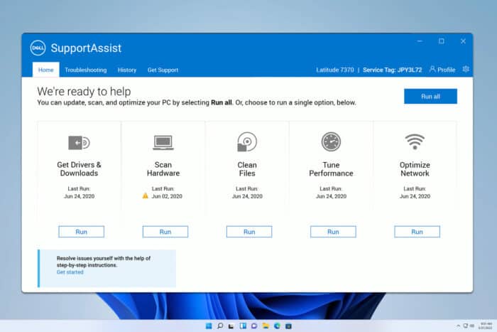 dell supportassist uninstall