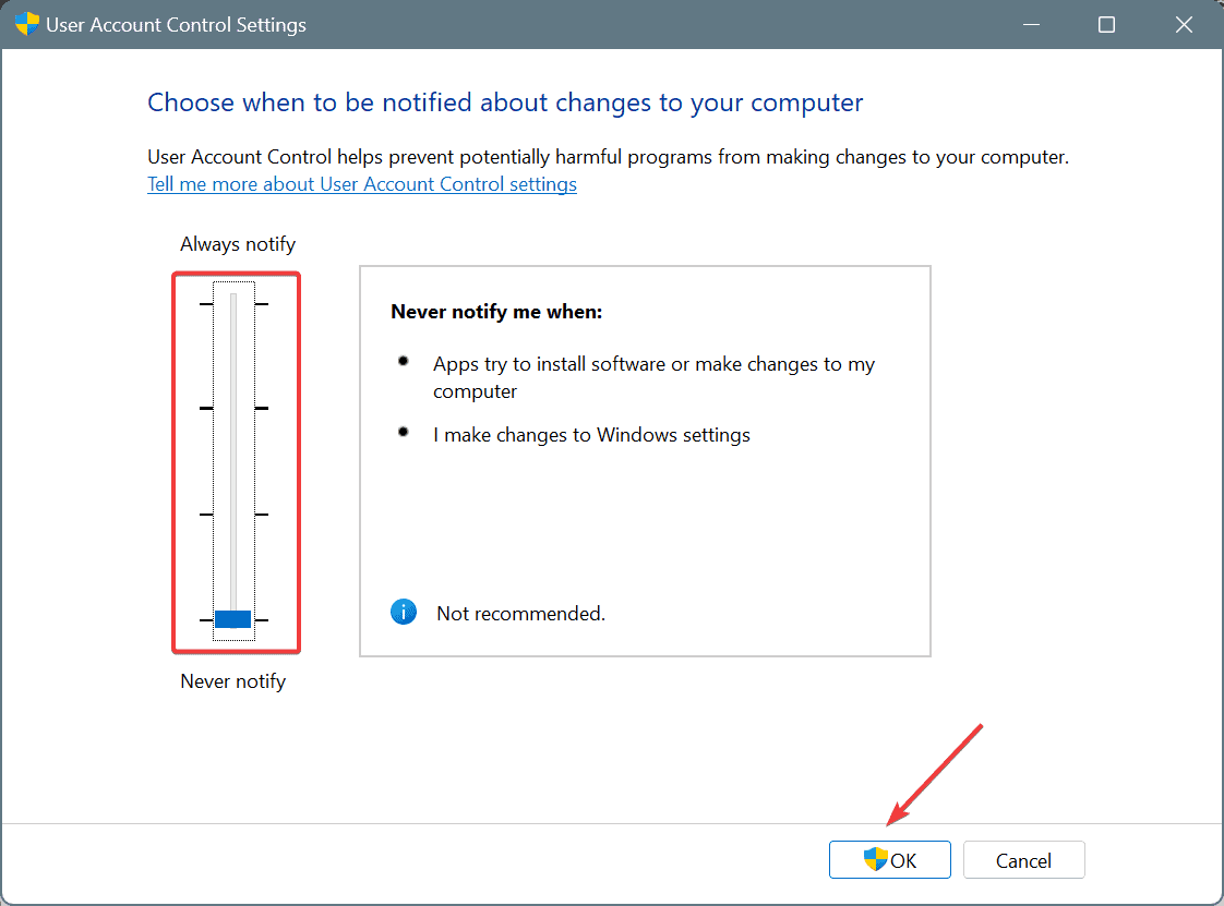 disable UAC to fix ERROR_DYNLINK_FROM_INVALID_RING