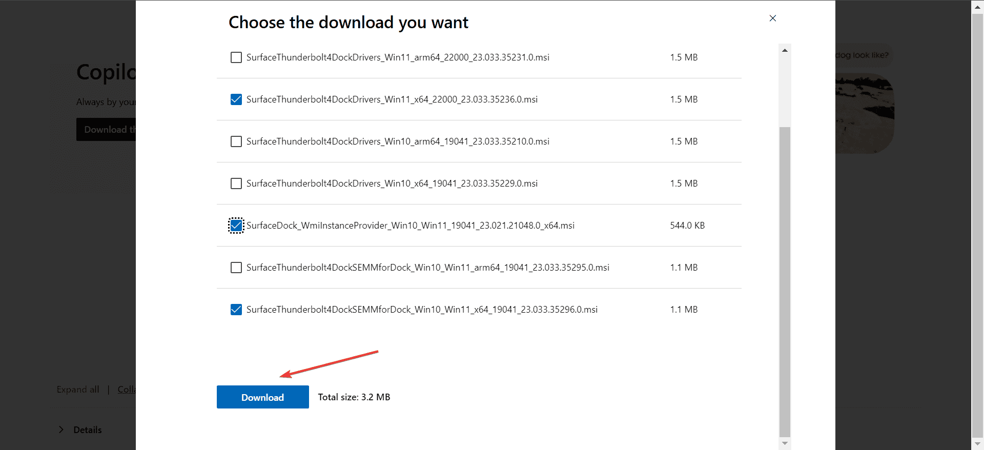 firmware and drivers to fix Microsoft Surface Thunderbolt 4 Dock not working