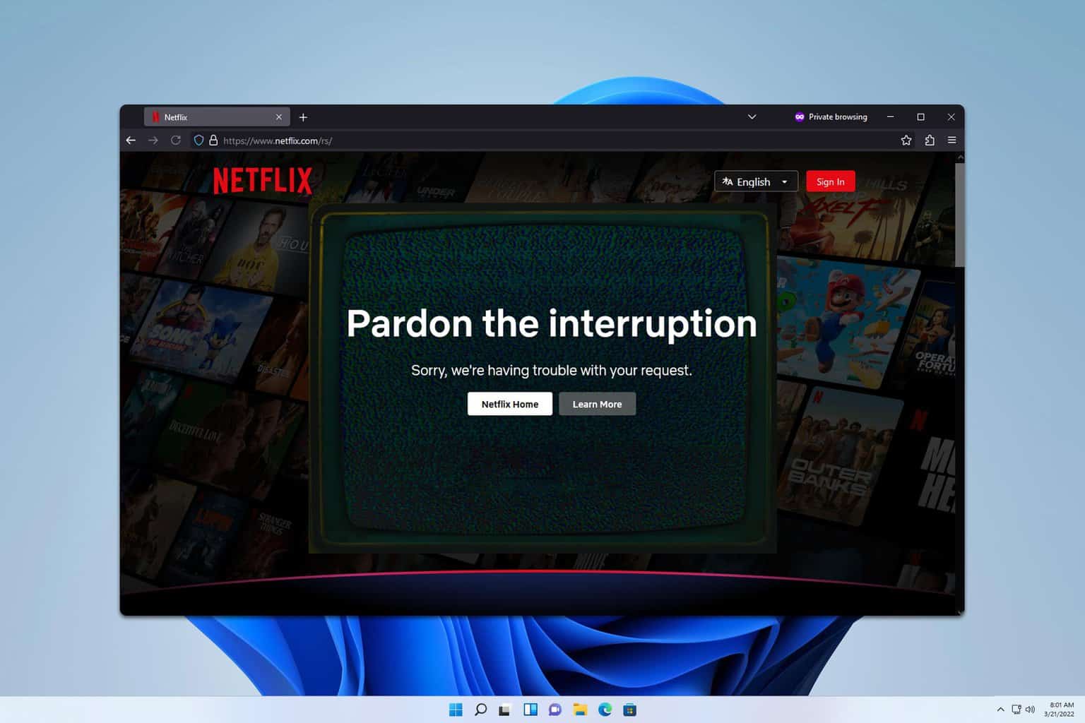 netflix not working on firefox