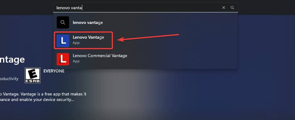 lenovo vantage download